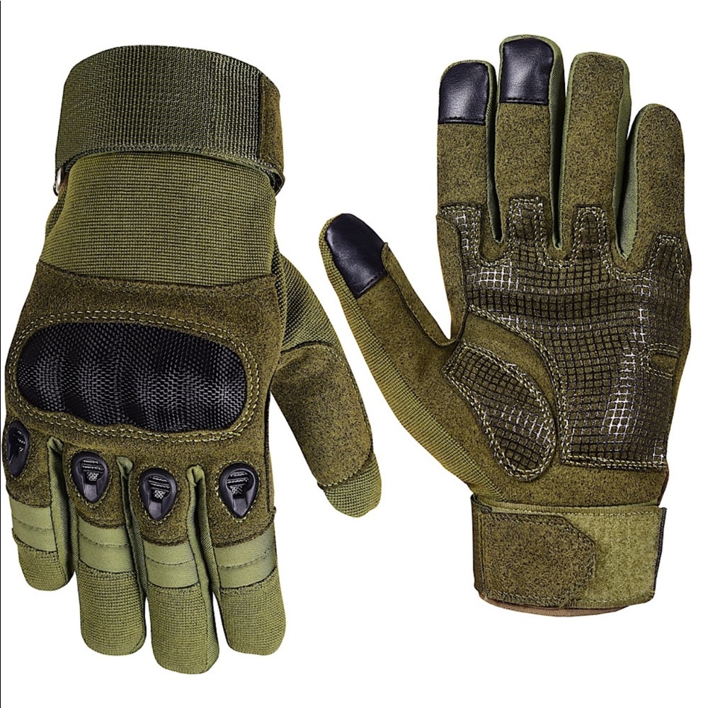 Military Motorcycle tactical touchscreen gloves